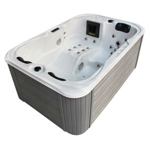 Soulmate Hot Tub silver white marble 4